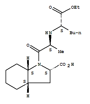 1H-Indole-2-carboxylicacid, 1-[2-[[1-(ethoxycarbonyl)pentyl]amino]-1-oxopropyl]octahydro-,[2S-[1[R*(R*)],2a,3ab,7ab]]- (9CI)