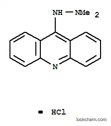 Molecular Structure of 1086-34-6 (9-(2,2-dimethylhydrazinyl)acridine hydrochloride (1:1))