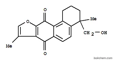 Molecular Structure of 109664-01-9 (4-(hydroxymethyl)-4,8-dimethyl-1,2,3,4-tetrahydrophenanthro[3,2-b]furan-7,11-dione)