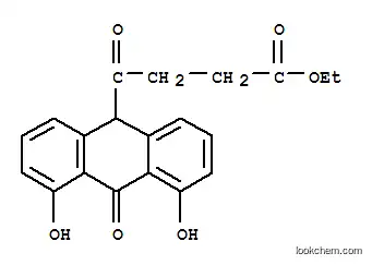 Molecular Structure of 116293-88-0 (carbethoxy propionyldithranol)