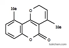 2H,5H-Pyrano[3,2-c][1]benzopyran-5-one,4,10-dimethyl- (9CI)