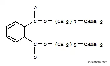 Molecular Structure of 119-05-1 (6-methylheptyl 8-methylnonyl phthalate)