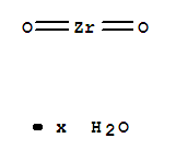 Molecular Structure of 12164-98-6 (Zirconium oxide (ZrO2),hydrate (8CI,9CI))
