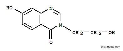 Molecular Structure of 125386-83-6 (7-hydroxy-3-(2-hydroxyethyl)quinazolin-4(3H)-one)