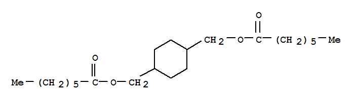 Heptanoic acid,1,1'-[1,4-cyclohexanediylbis(methylene)] ester