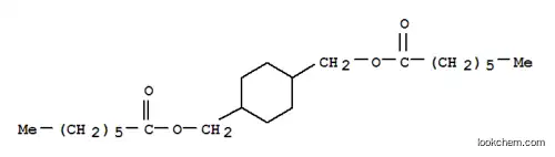 Molecular Structure of 125537-14-6 (Bis(heptanoic acid)1,4-cyclohexanediylbis(methylene) ester)