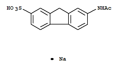 9H-Fluorene-2-sulfonicacid, 7-(acetylamino)-, sodium salt (1:1) cas  13110-79-7
