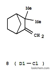 Molecular Structure of 1319-80-8 (Bicyclo[2.2.1]heptane,2,2-dimethyl-3-methylene-, octachloro deriv. (9CI))