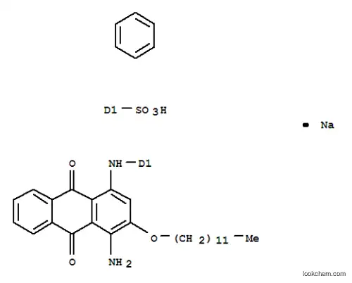 Molecular Structure of 1324-52-3 (Acid Violet  51)