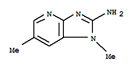 2-Amino-1,6-dimethylimidazo[4,5-b]pyridine