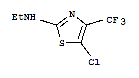 2-Thiazolamine,5-chloro-N-ethyl-4-(trifluoromethyl)-