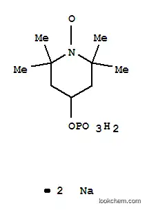 Molecular Structure of 135040-06-1 (1-Piperidinyloxy,2,2,6,6-tetramethyl-4-(phosphonooxy)-, disodium salt (9CI))