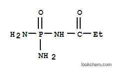 Molecular Structure of 13939-90-7 (Propanamide,N-(diaminophosphinyl)-)