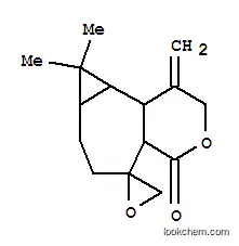 Spiro[5H-cyclopropa[3,4]cyclohepta[1,2-c]pyran-5,2'-oxiran]-4(4aH)-one,octahydro-8,8-dimethyl-1-methylene-, (2'S,4aR,7aS,8aS,8bR)- (9CI)