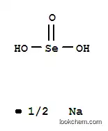 Molecular Structure of 14013-56-0 (Selenious acid, sodiumsalt (2:1) (9CI))