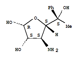 3-AMINO-5-C-PHENYLALTROFURANOSE