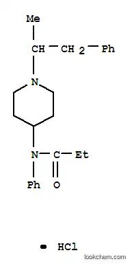 Molecular Structure of 1443-44-3 (α-Methylfentanyl hydrochloride)