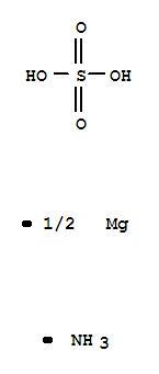 Sulfuric acid, ammoniummagnesium salt (2:2:1) (8CI,9CI)