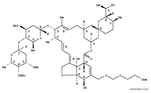 Molecular Structure of 148865-44-5 (Avermectin A1a,4''-(acetylamino)-5-O-demethyl-4''-deoxy-22,23-dihydro-26-[(2-methoxyethoxy)methoxy]-,(4''R)- (9CI))