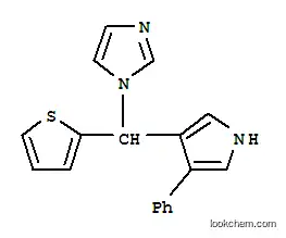 Molecular Structure of 150358-94-4 (2-Thienyl-1H-imidazol-1-yl-4-phenyl-1H-pyrrol-3-ylmethane)