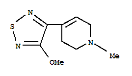 4-(4-METHOXY-1,2,5-THIADIAZOL-3-YL)-1-METHYL-1,2,3,6-TETRAHYDROPYRIDINE