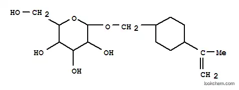 Molecular Structure of 153548-82-4 (b-D-Glucopyranoside,[cis-4-(1-methylethenyl)cyclohexyl]methyl (9CI))