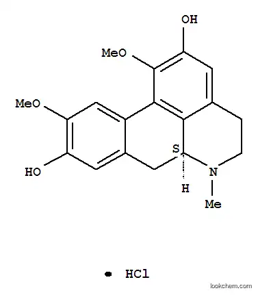Molecular Structure of 16625-69-7 (BOLDINE HYDROCHLORIDE)