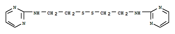 2-Pyrimidinamine,N,N'-(dithiodi-2,1-ethanediyl)bis- (9CI) cas  24007-03-2