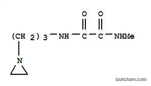 Molecular Structure of 24480-32-8 (Ethanediamide,N1-[3-(1-aziridinyl)propyl]-N2-methyl-)