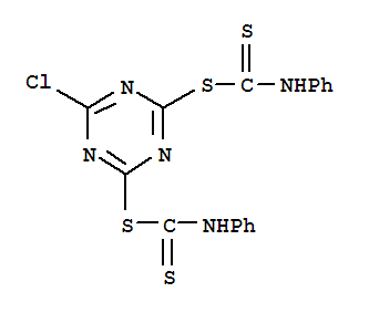 Carbanilic acid,dithio-, 6-chloro-s-triazine-2,4-diyl ester (6CI,8CI)