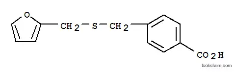 Benzoic acid,4-[[(2-furanylmethyl)thio]methyl]-