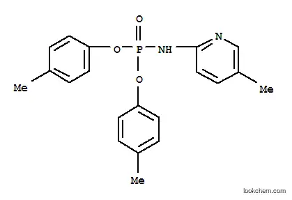 Molecular Structure of 3143-72-4 (bis(4-methylphenyl) (5-methylpyridin-2-yl)phosphoramidate)