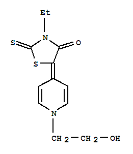 4-Thiazolidinone,3-ethyl-5-[1-(2-hydroxyethyl)-4(1H)-pyridinylidene]-2-thioxo-