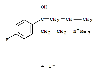 Benzenepropanaminium,4-fluoro-g-hydroxy-N,N,N-trimethyl-g-2-propen-1-yl-, iodide (1:1)