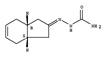 Hydrazinecarboxamide,2-(1,3,3a,4,7,7a-hexahydro-2H-inden-2-ylidene)-, cis- (9CI) cas  36237-86-2