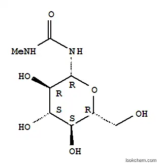 Molecular Structure of 37793-16-1 (Urea, N-b-D-glucopyranosyl-N'-methyl-)