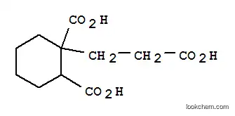 Molecular Structure of 4355-18-4 (1,2-Cyclohexanedicarboxylicacid, 1-(2-carboxyethyl)-)