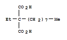 Propanedioic acid,2-ethyl-2-octyl-