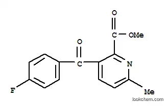 2-Pyridinecarboxylicacid, 3-(4-fluorobenzoyl)-6-methyl-, methyl ester