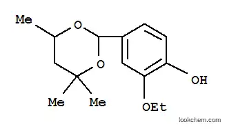 2-Ethoxy-4-(4,4,6-trimethyl-1,3-dioxan-2-yl)phenol