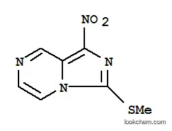 Molecular Structure of 56488-29-0 (3-(methylsulfanyl)-1-nitroimidazo[1,5-a]pyrazine)