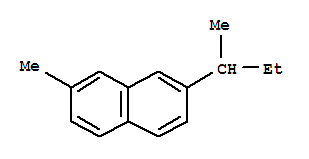 Naphthalene,2-methyl-7-(1-methylpropyl)-