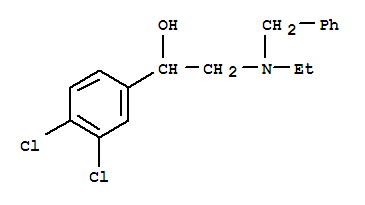 2-[benzyl(ethyl)amino]-1-(3,4-dichlorophenyl)ethanol
