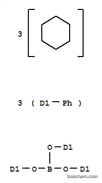 Molecular Structure of 63732-31-0 (tris(1-phenylcyclohexyl) borate)