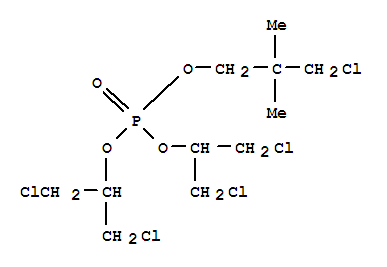 Phosphoric acid,bis[2-chloro-1-(chloromethyl)ethyl] 3-chloro-2,2-dimethylpropyl ester