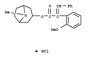 3-TROPANYL A-(O-METHOXYPHENYL)CINNAMATE HCL