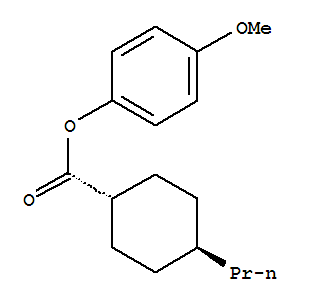 Cyclohexanecarboxylicacid, 4-propyl-, 4-methoxyphenyl ester, trans-