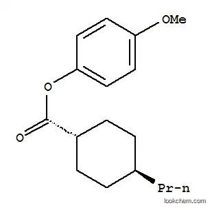 Molecular Structure of 67589-38-2 ((4-methoxyphenyl) 4-propylcyclohexane-1-carboxylate)
