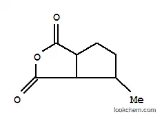 Molecular Structure of 6811-81-0 (1H-Cyclopenta[c]furan-1,3(3aH)-dione,tetrahydro-4-methyl-)