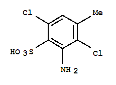 Benzenesulfonic acid,2-amino-3,6-dichloro-4-methyl-